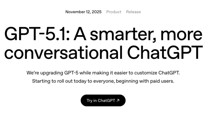 GPT-5.1重磅上线，号称“更有人味”！网友体验后直呼：这居高临下的说教感